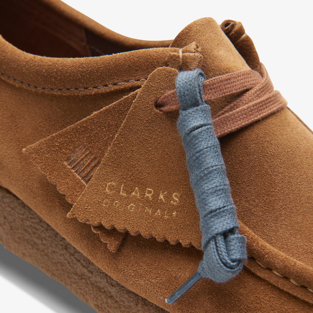Men's Wallabee? Cola Suede Shoes - Image 7