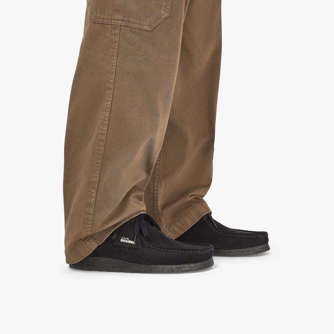 Men's Wallabee? Black Suede Shoes - Image 2