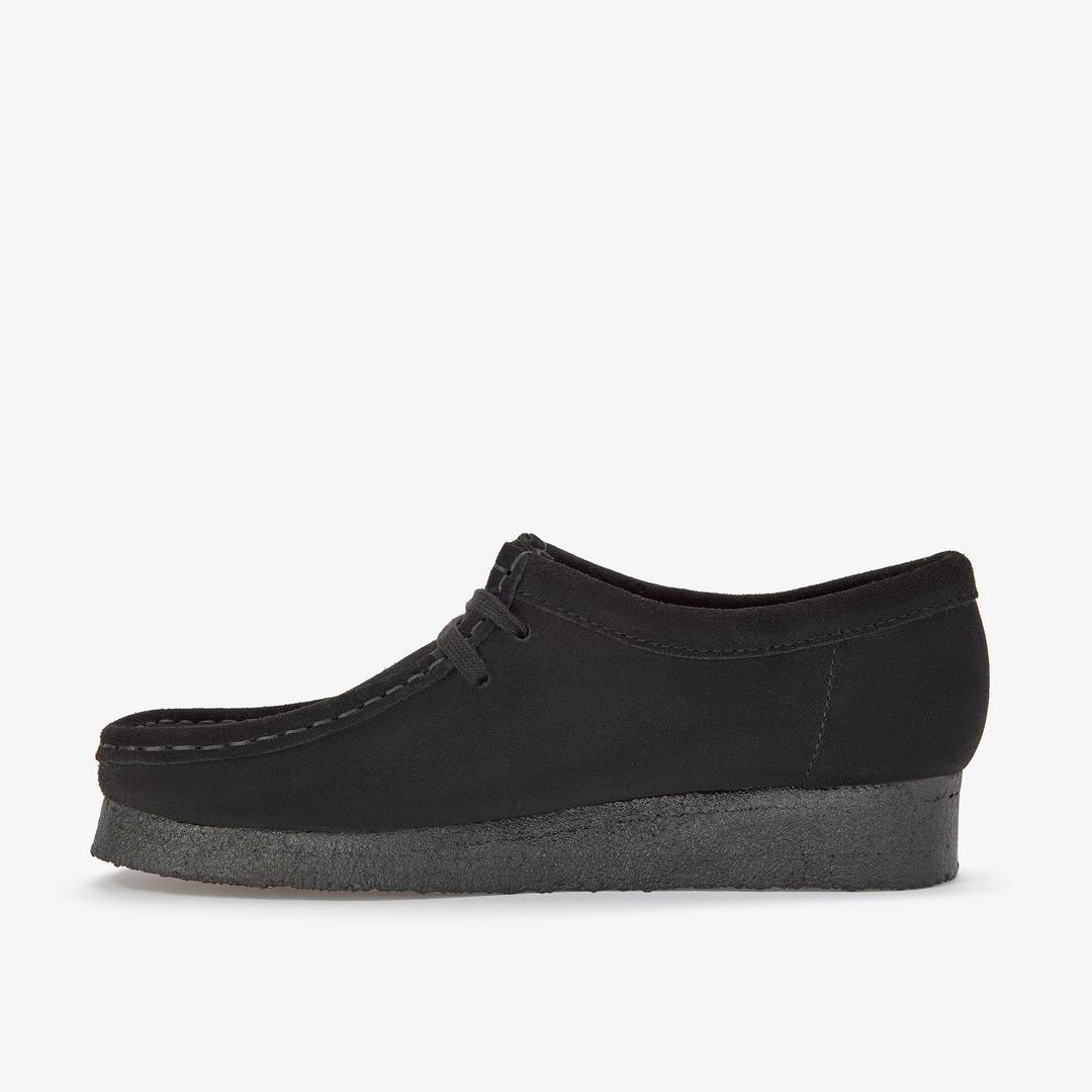 Men's Wallabee? Black Suede Shoes - Image 3