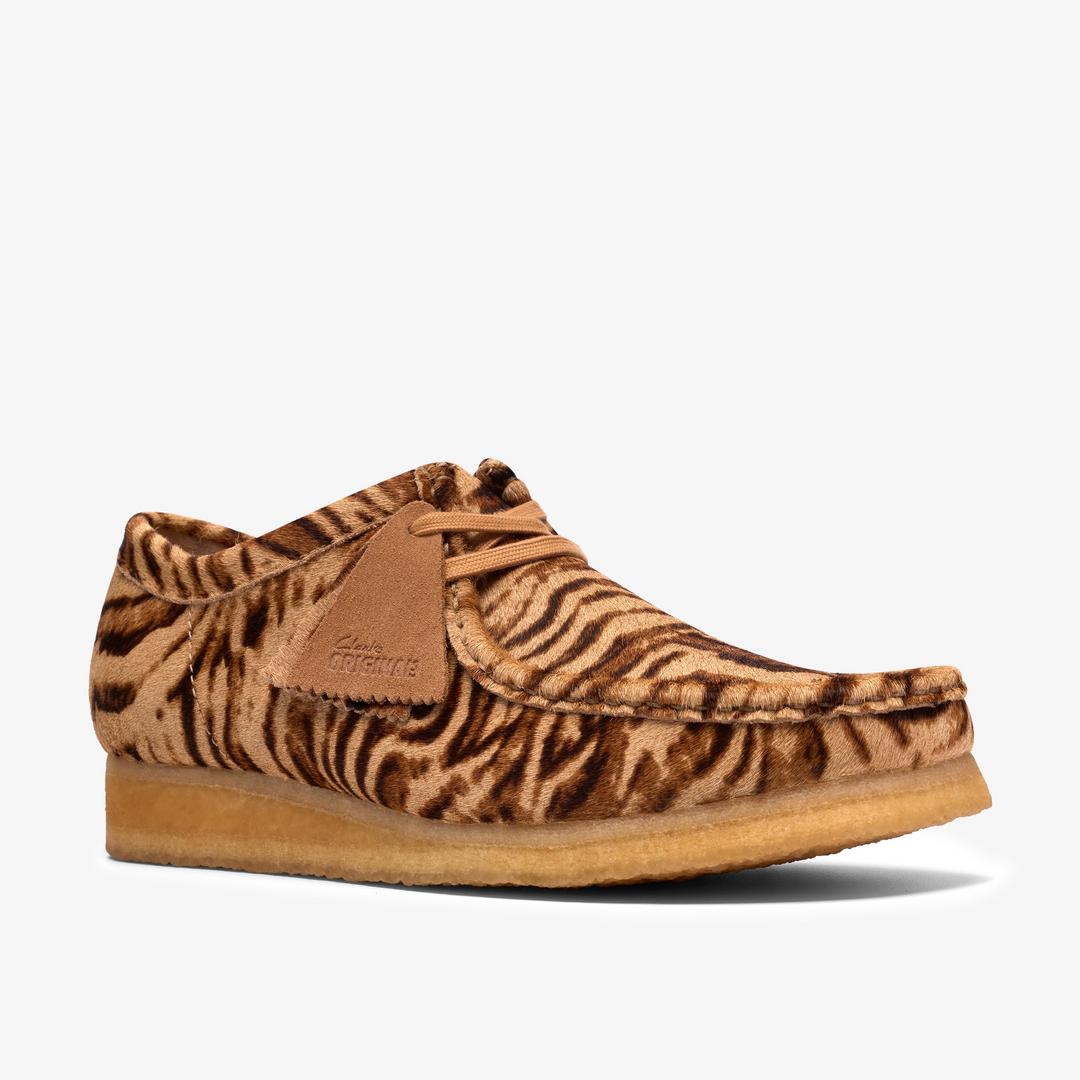 Mens Wallabee Tiger Print Wallabees - Image 10