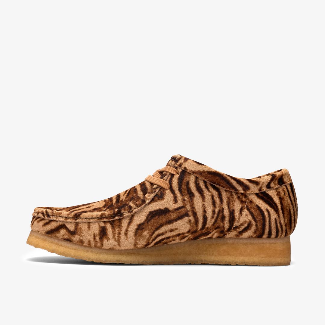 Mens Wallabee Tiger Print Wallabees - Image 6