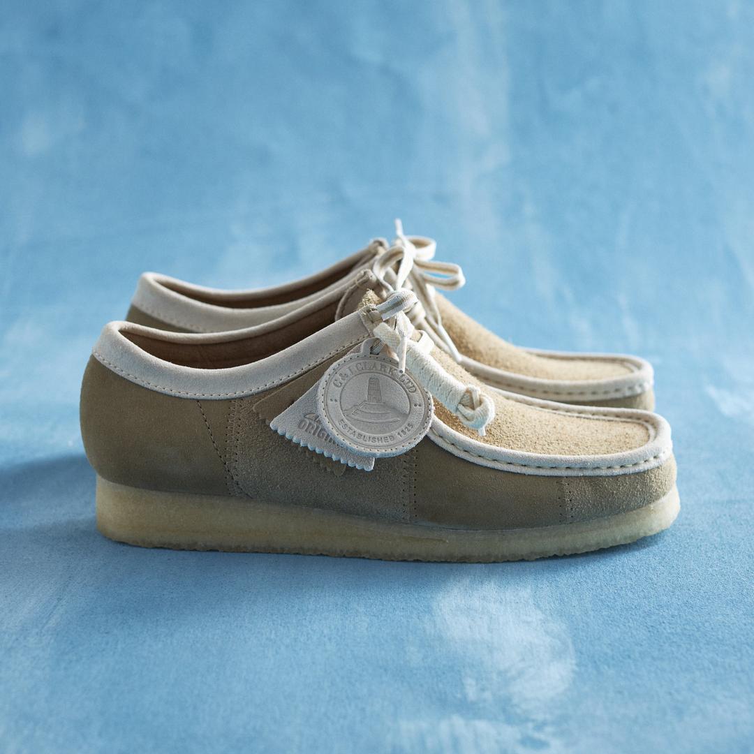 Mens Wallabee Maple Stripe Wallabees - Image 4