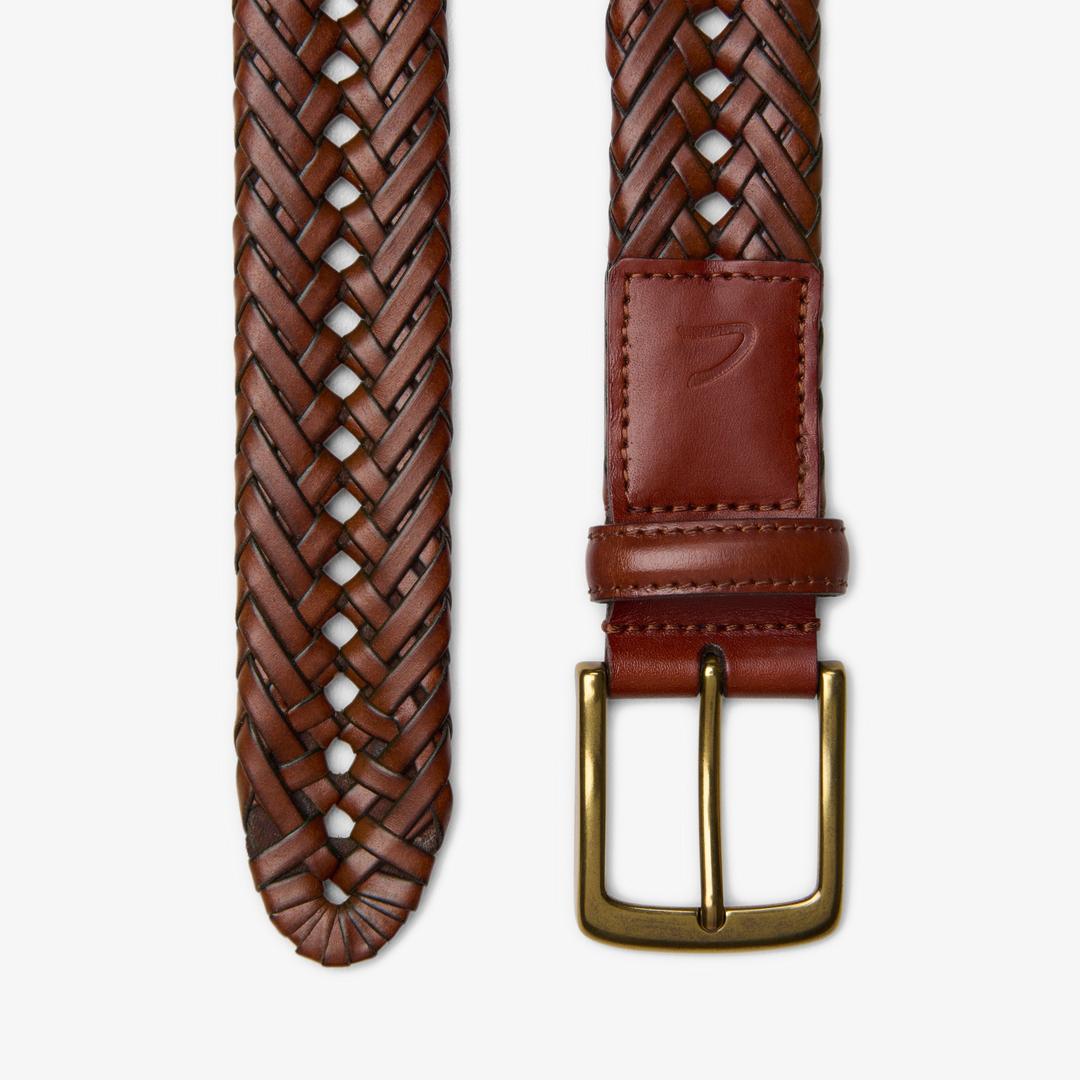 Leather Braided Belt US - Image 2