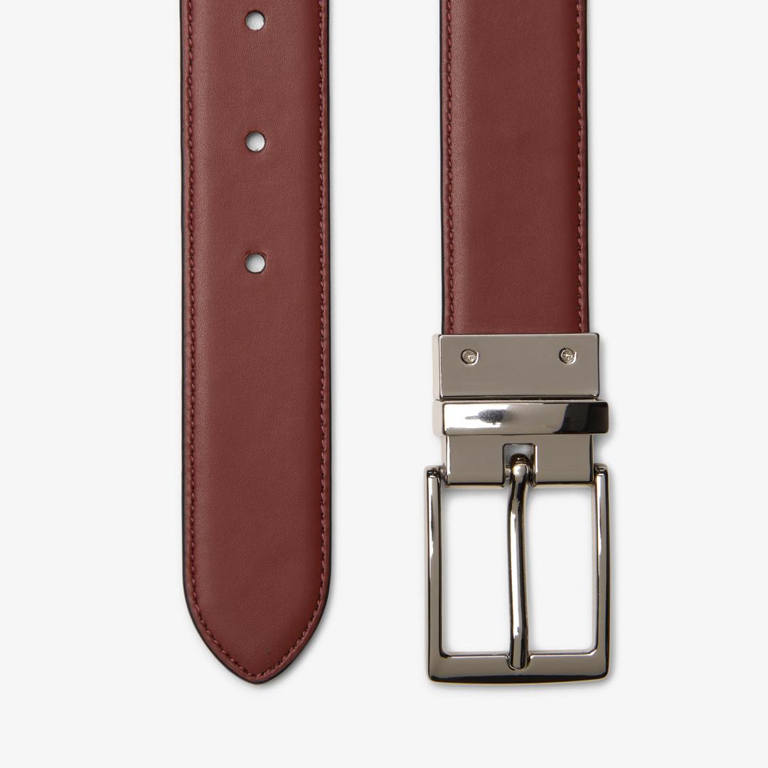 Men's Reversible Black/Tan Belts - Image 4