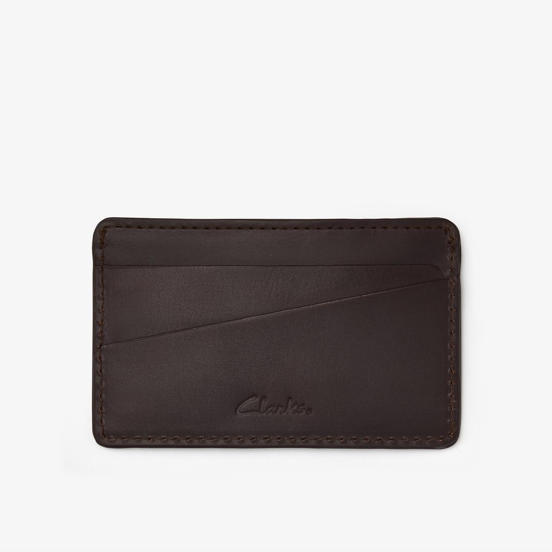 Mens Buff Waxy Card Holder Brown US