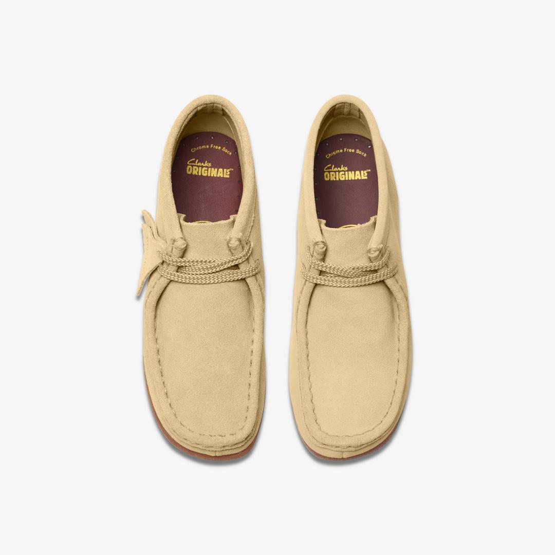 Kids Wallabee? Boot Older Maple Suede Shoes - Image 6