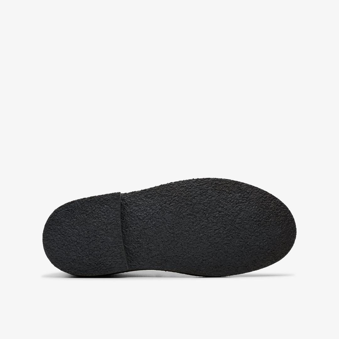BOYS Desert Boot Older Black Leather Boots US - Image 3