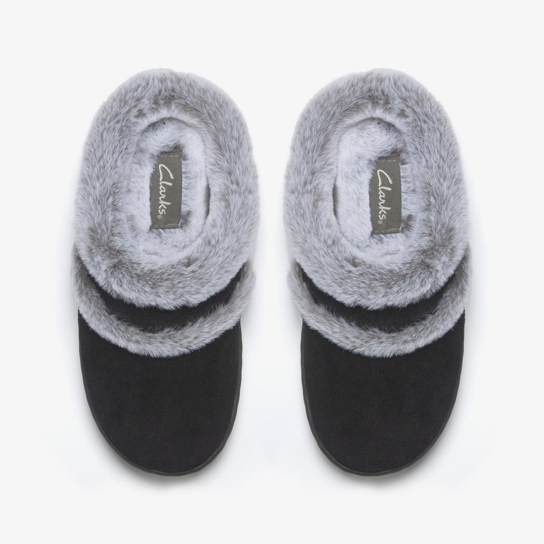 Womens Sklyar Rhode Black Slippers - Image 6