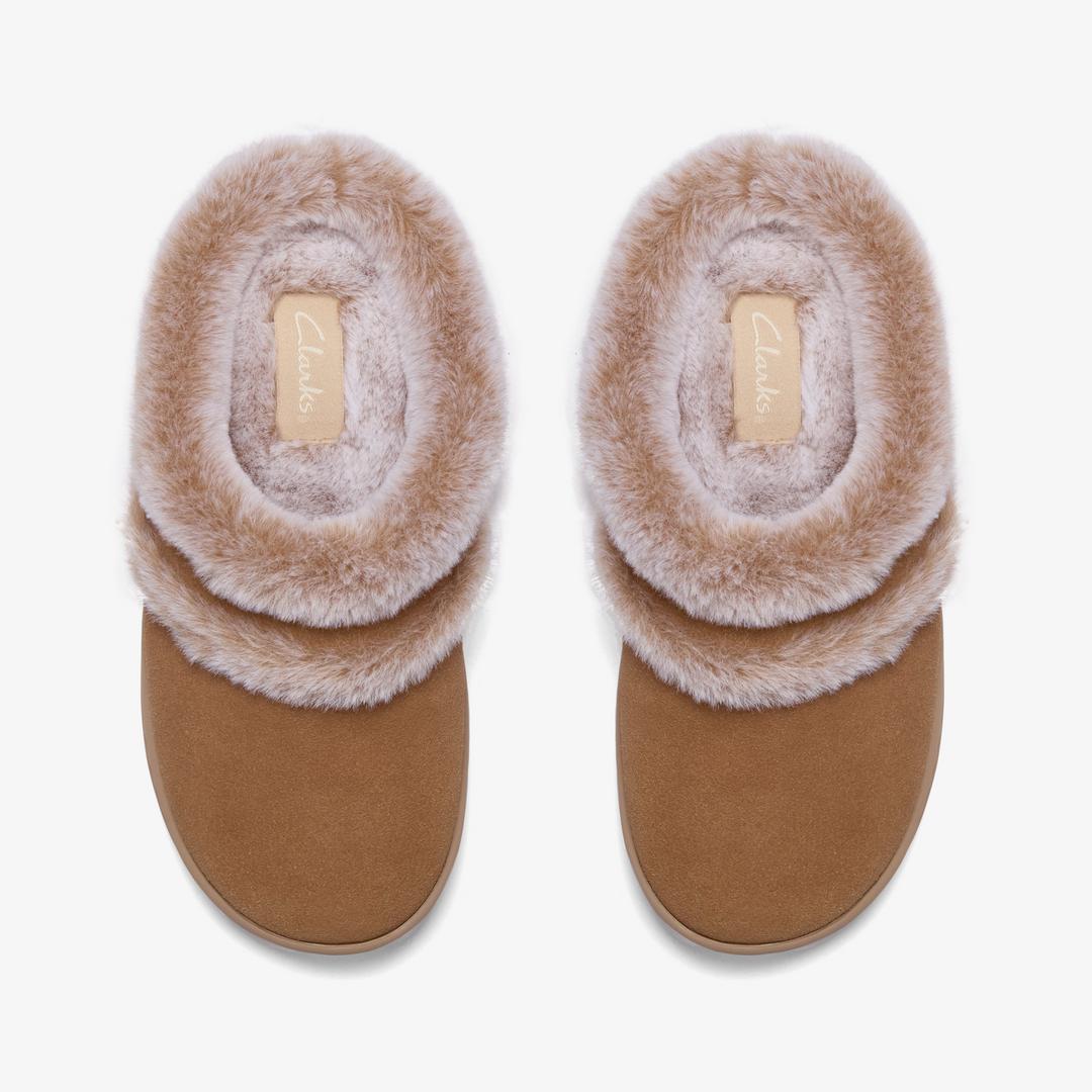 Womens Sklyar Rhode Cognac Slippers - Image 6