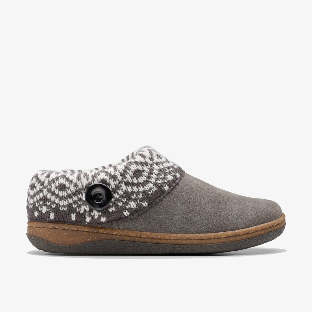 Women's Willowdean Sweater Dark Grey Slippers
