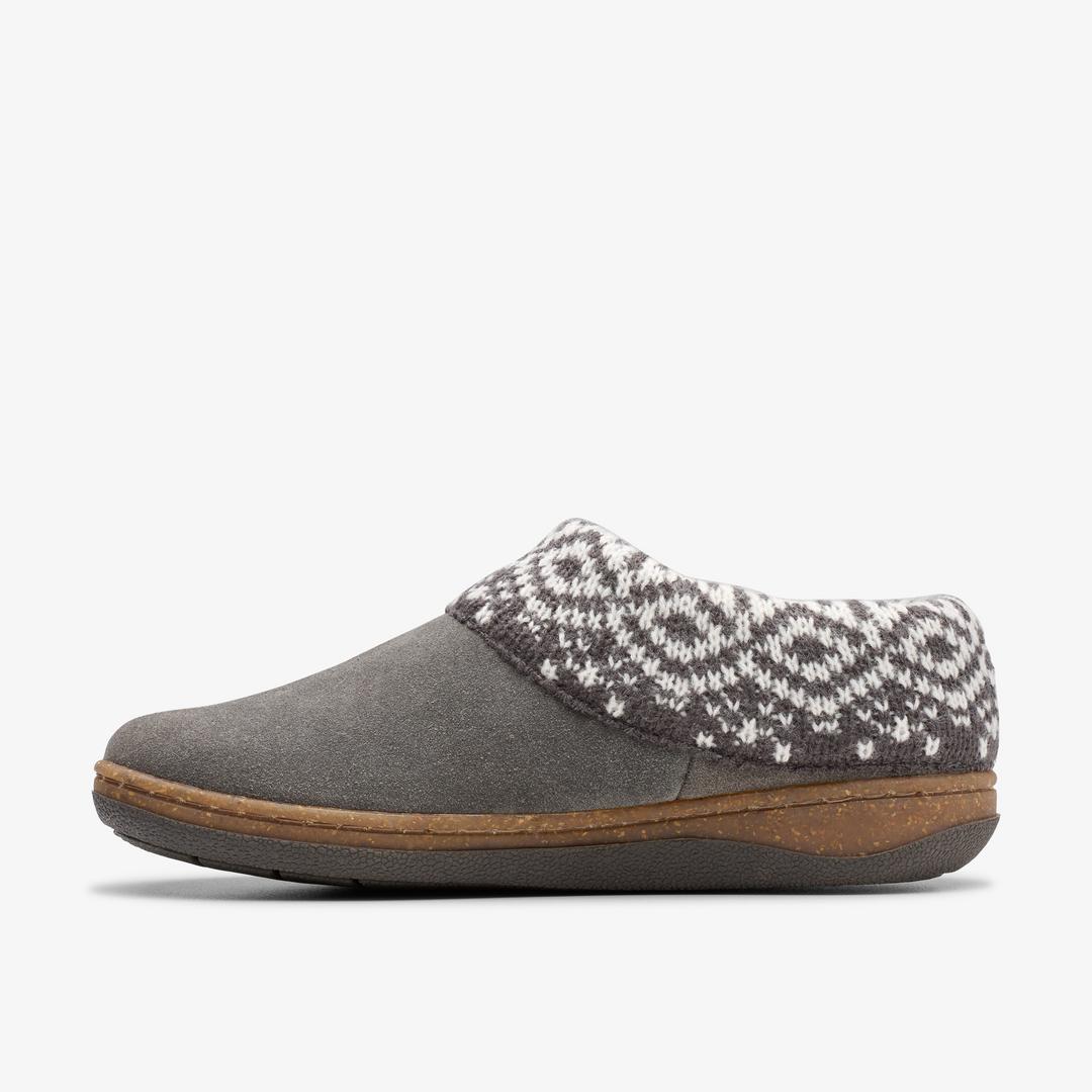 Women's Willowdean Sweater Dark Grey Slippers - Image 2