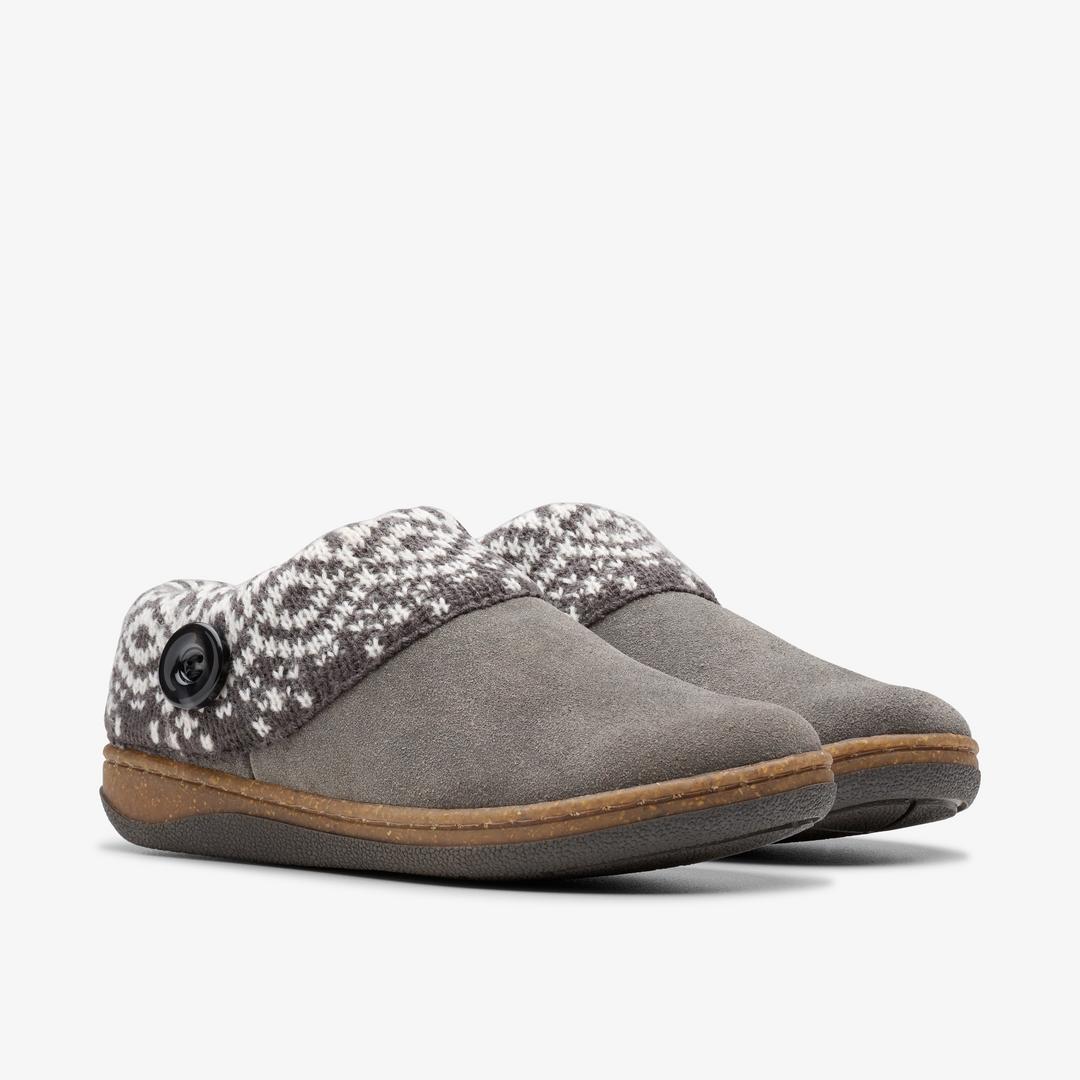Women's Willowdean Sweater Dark Grey Slippers - Image 4