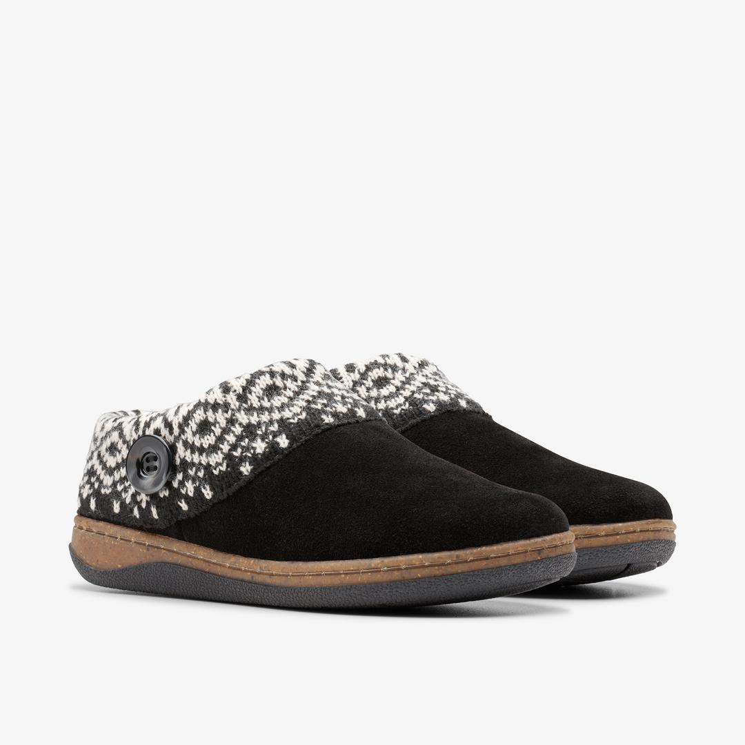 Women's Willowdean Sweater Black Slippers - Image 4