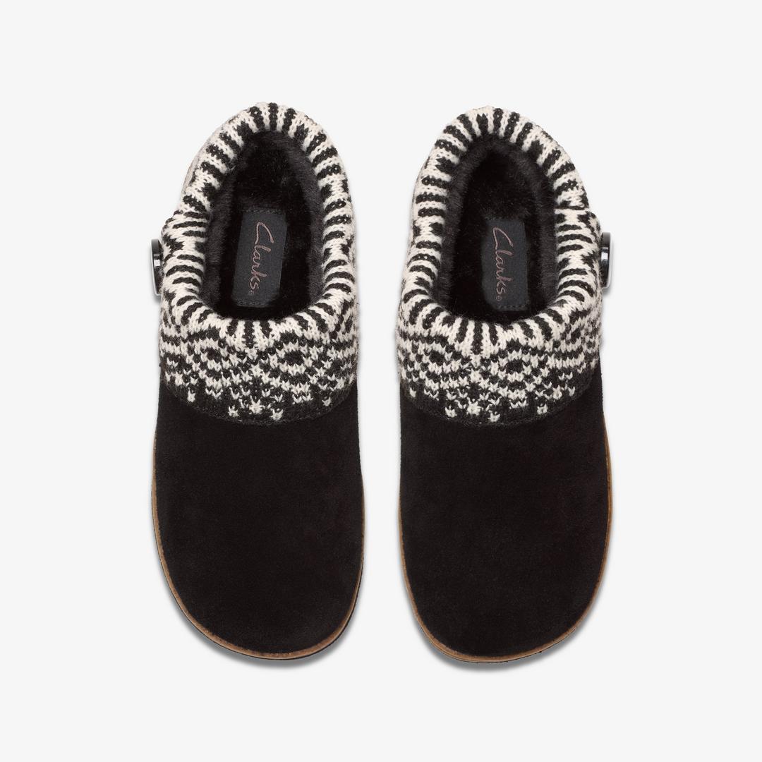 Women's Willowdean Sweater Black Slippers - Image 6