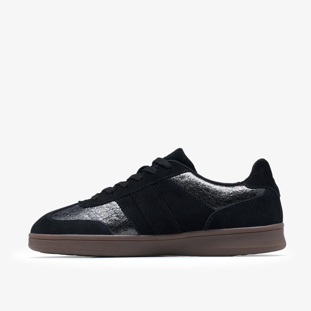 Womens Seco Speed2 Black Interest Sneakers - Image 2