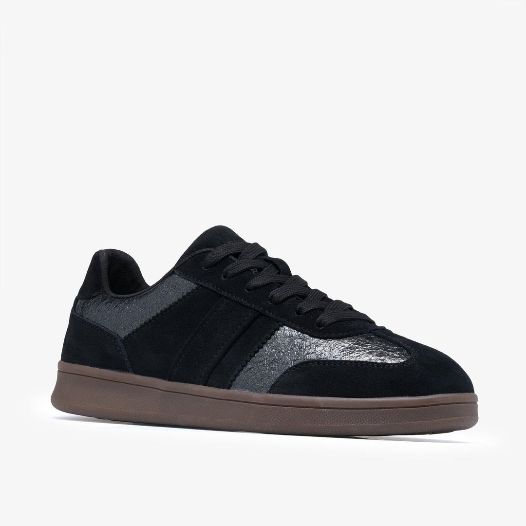 Womens Seco Speed2 Black Interest Sneakers - Image 4