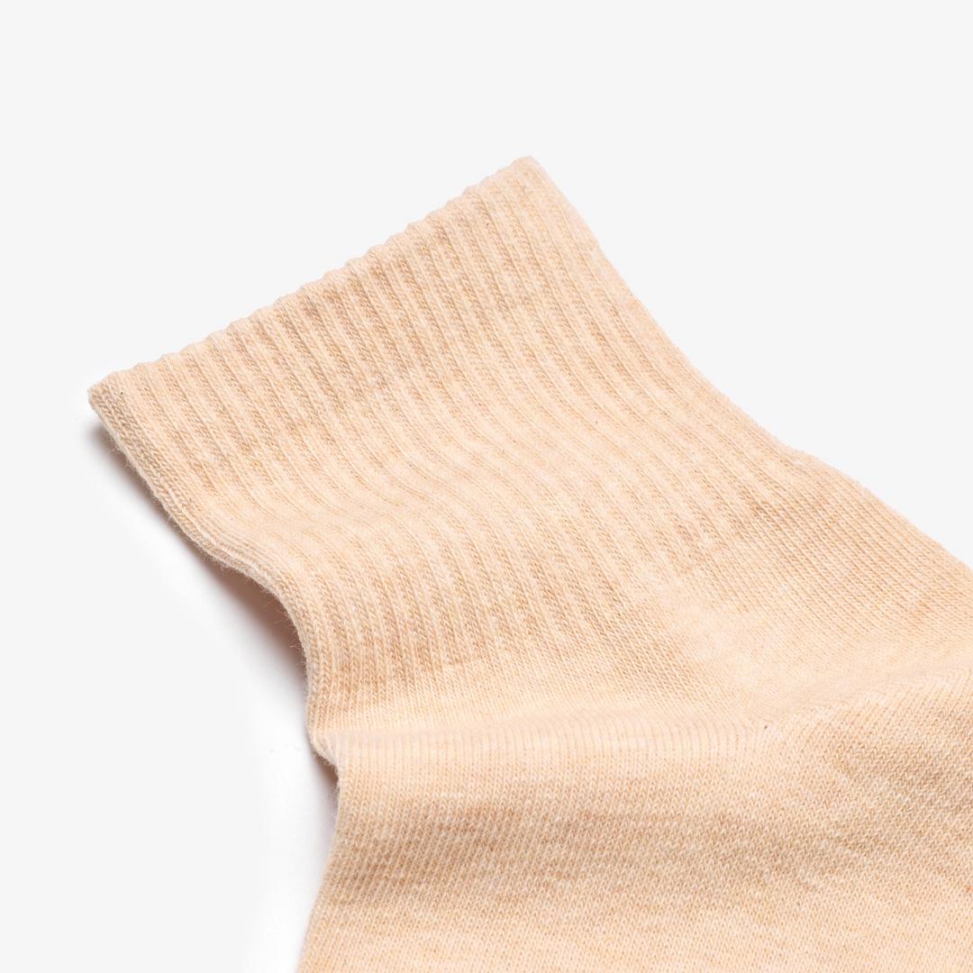 3 Pack Crew. Natural Combination Socks - Image 2