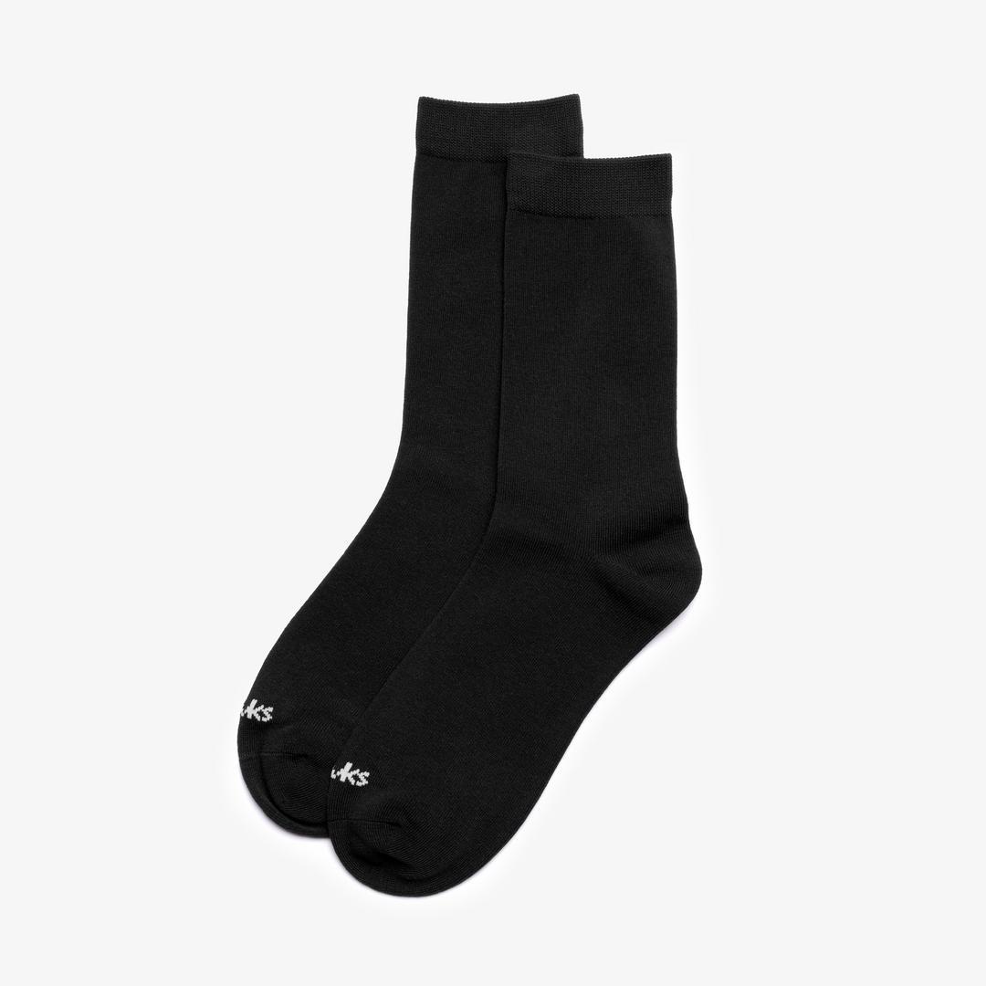 Crew Black Socks