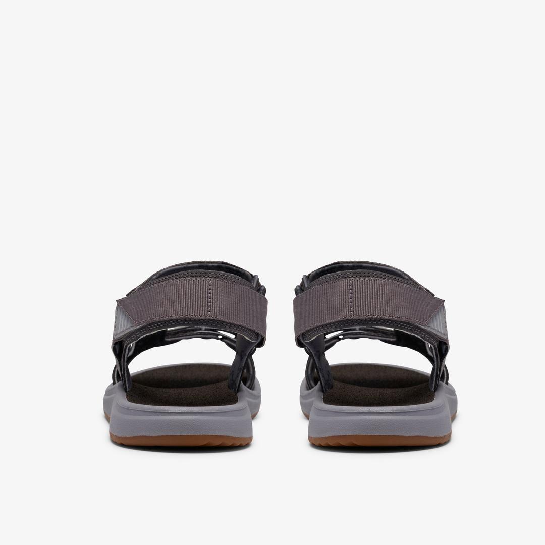 Mens Breeze Trail Grey Sandals| Clarks - Image 5