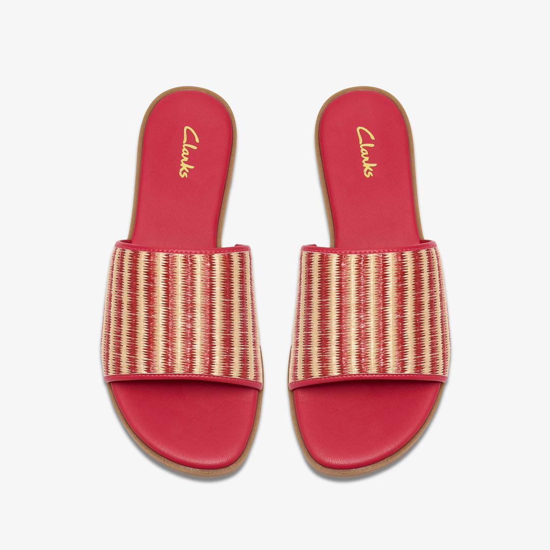 Womens Erisia Strap2 Pink Interest Flat Sandals - Image 5