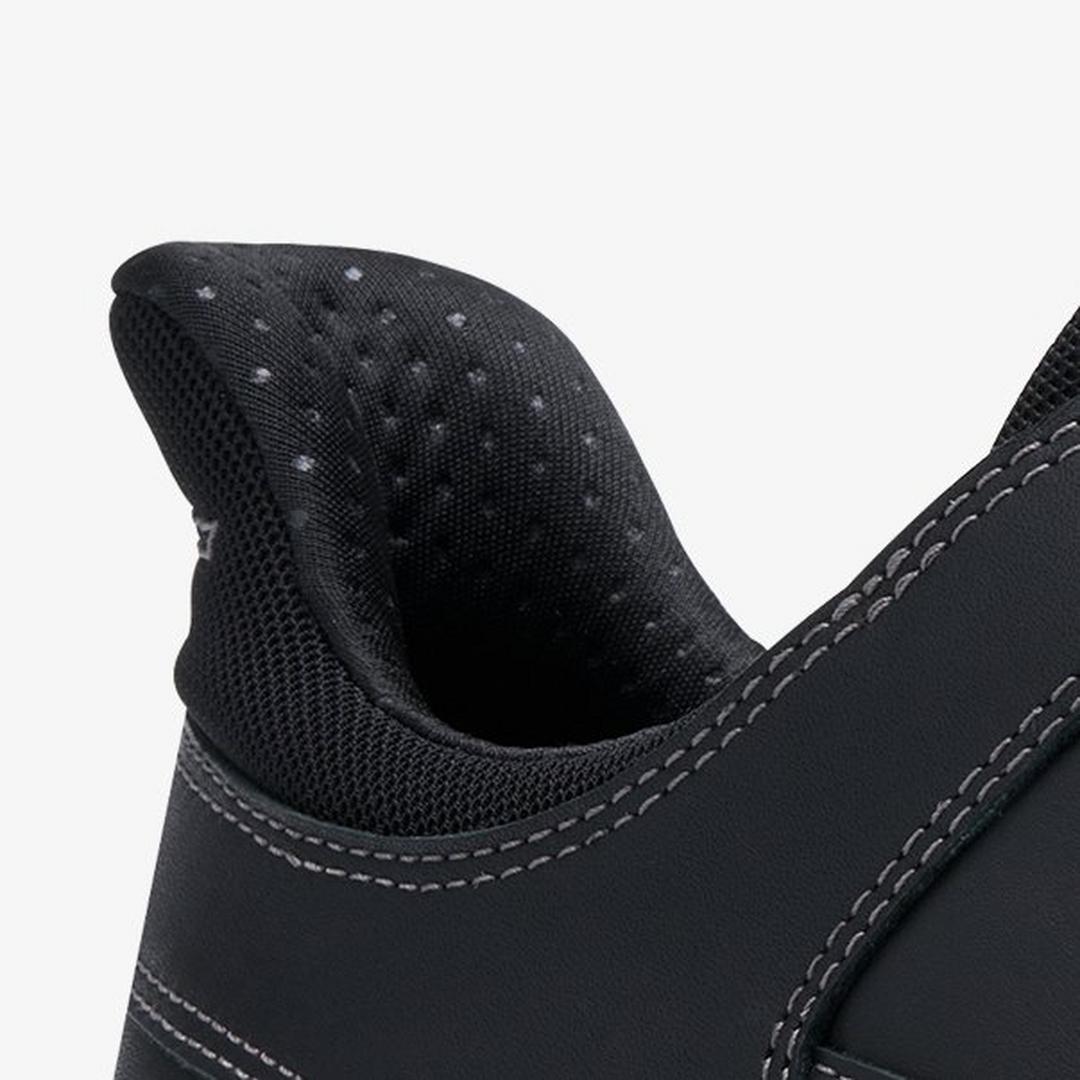 Mens Mullan Easy Black Leather Shoes - Image 7