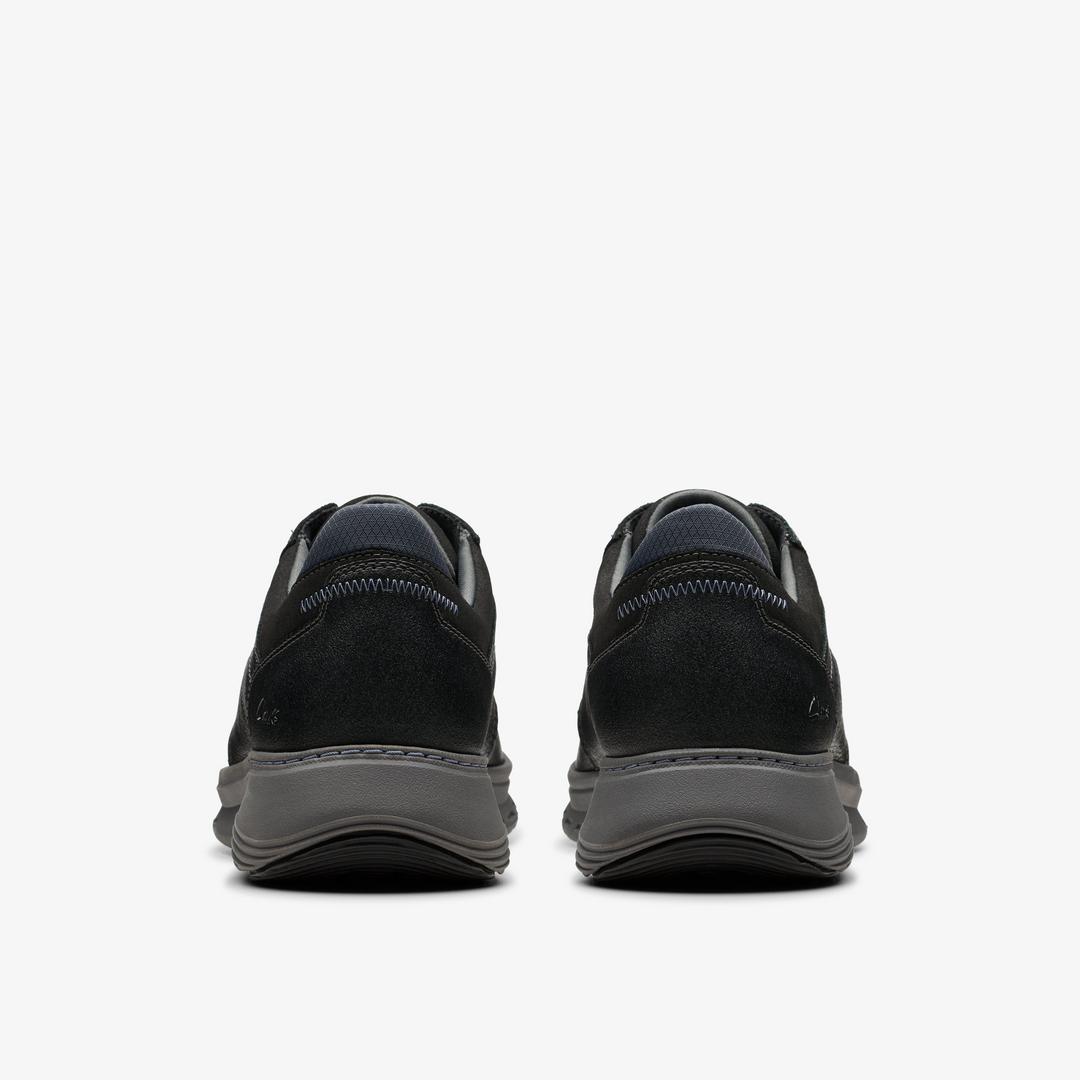 Men's Motion Trek PT Black Leather Sneaker - Image 5